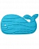 Коврик для купания ребенка – Китенок, голубой  - миниатюра №2